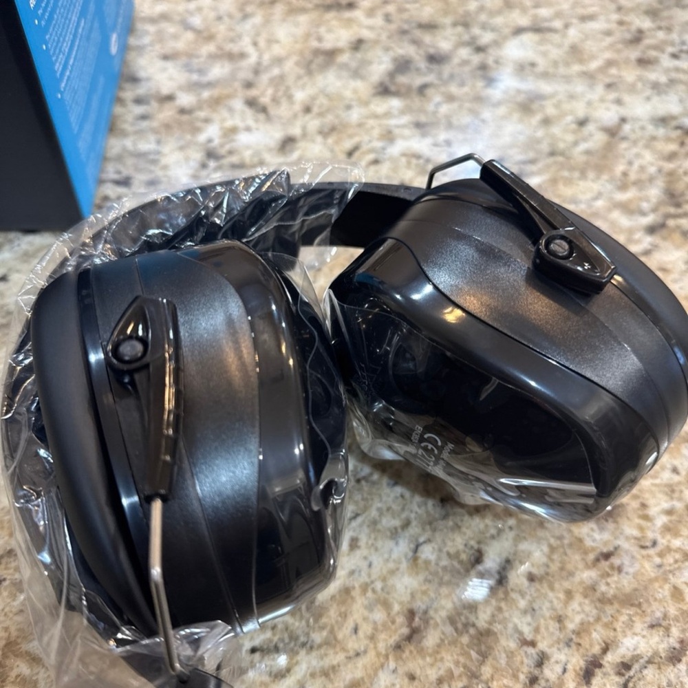 Black Noise-Cancelling Headphones